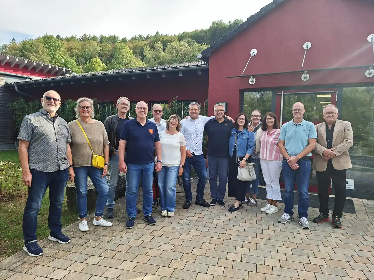 Besuch bei der Lebenshilfe in Haiger