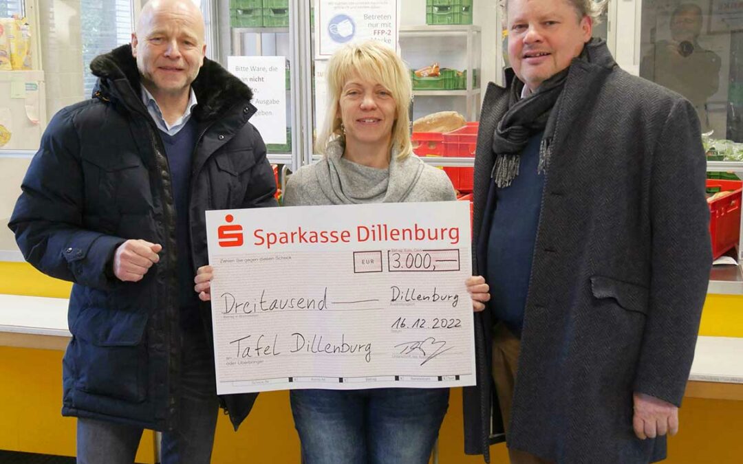 Schlossberg-Lions unterstützen Dillenburger Tafel