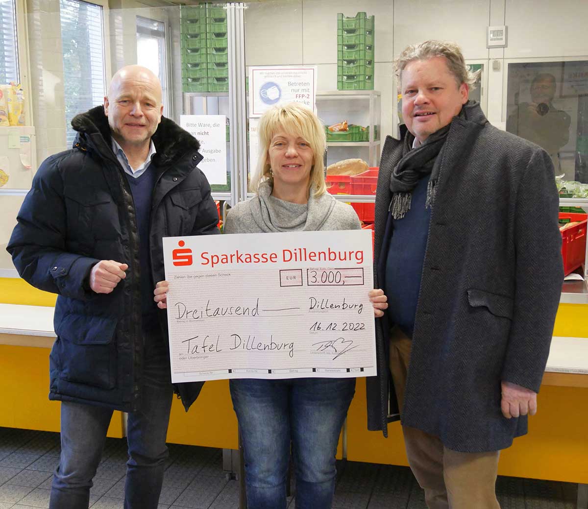Schlossberg-Lions unterstützen Dillenburger Tafel